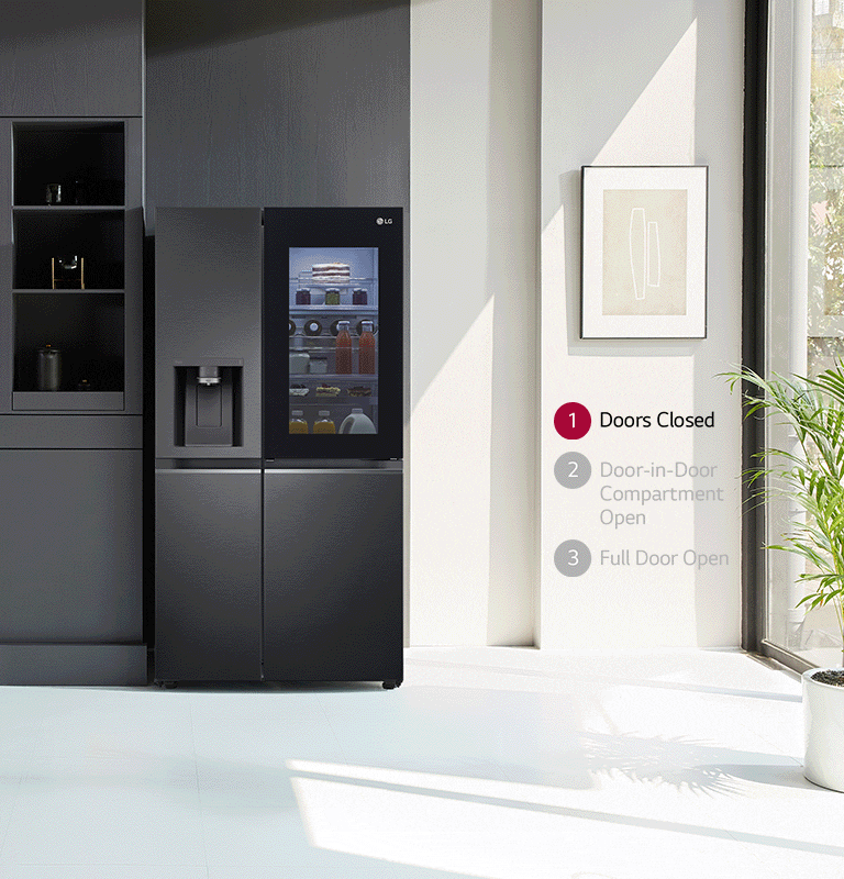 635L Side by Side Fridge with Craft Ice™ LG Australia